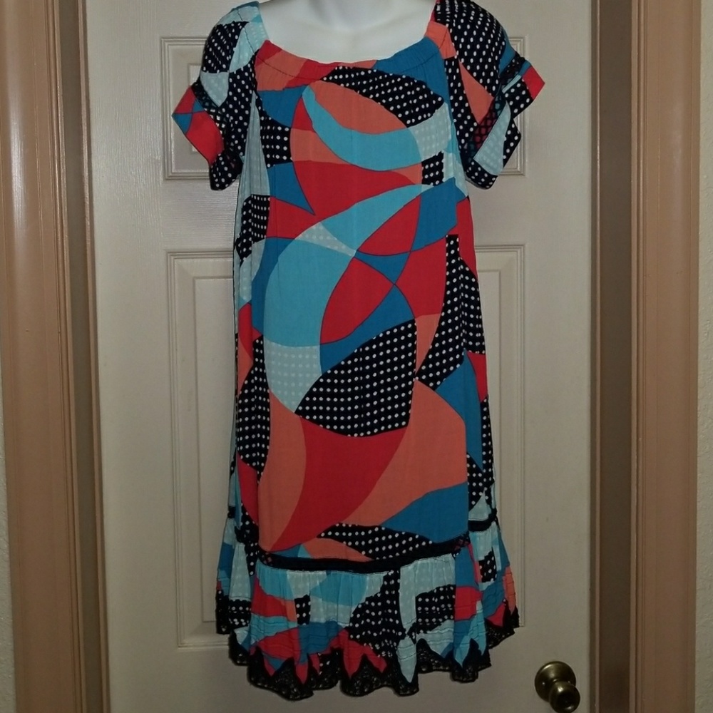 Kaari Blue lined dress Size small